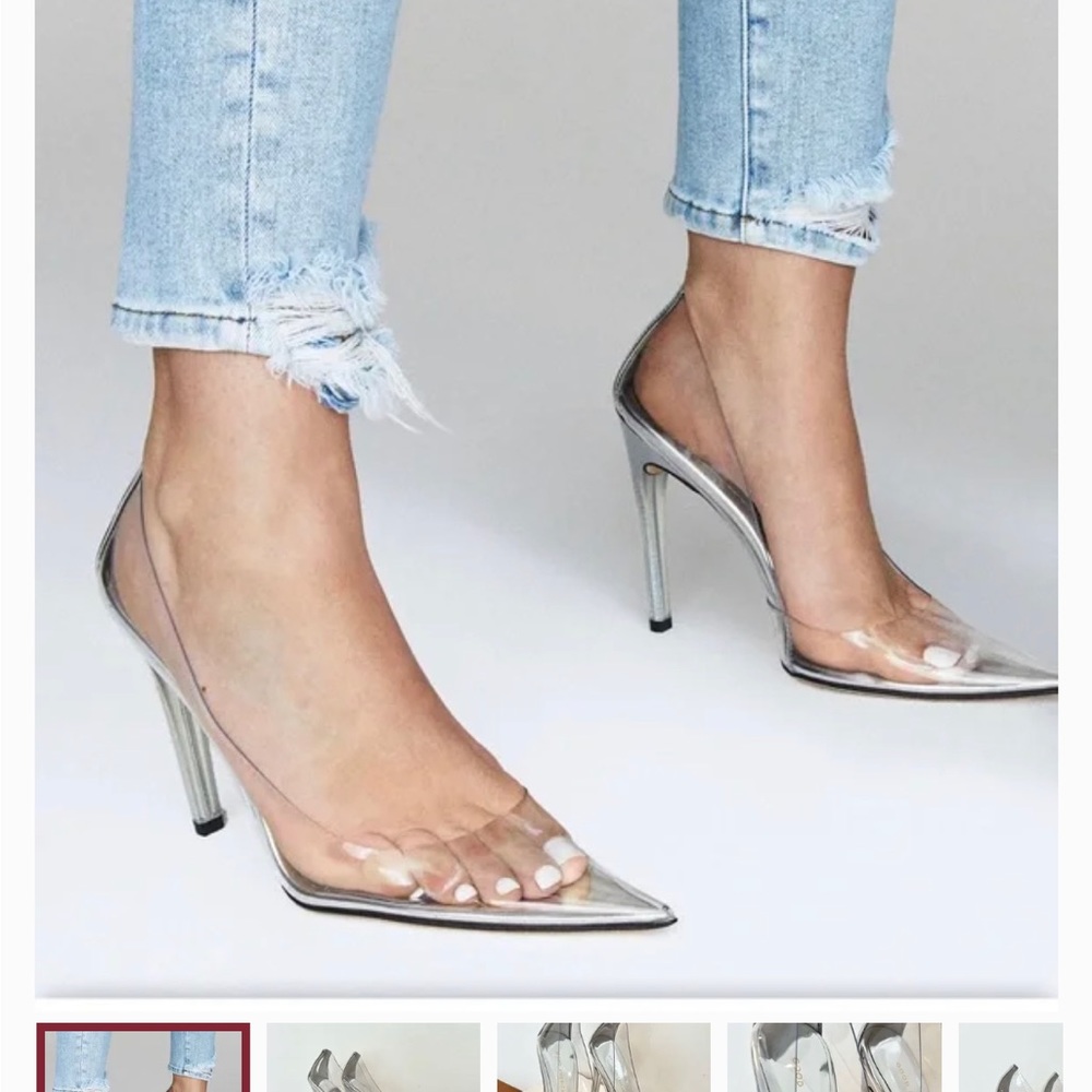 Good American Cinderella Pumps, Brand New in box, never worn size 12